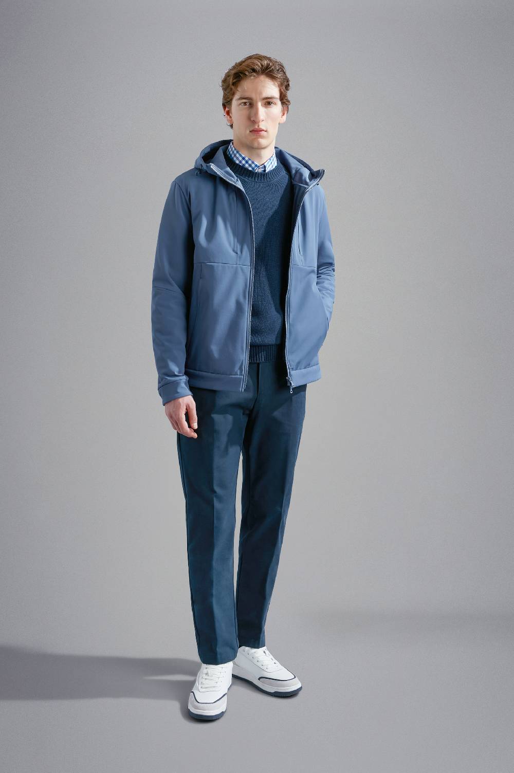 Paul & Shark Maglia in Re-Wool tinto capo Paul & Shark Affare Del Giorno