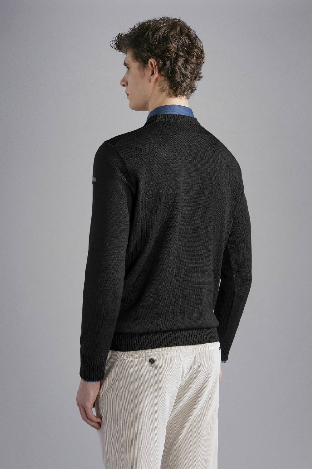 Paul & Shark Maglia in lana con inserti in Typhoon® Paul & Shark Economico