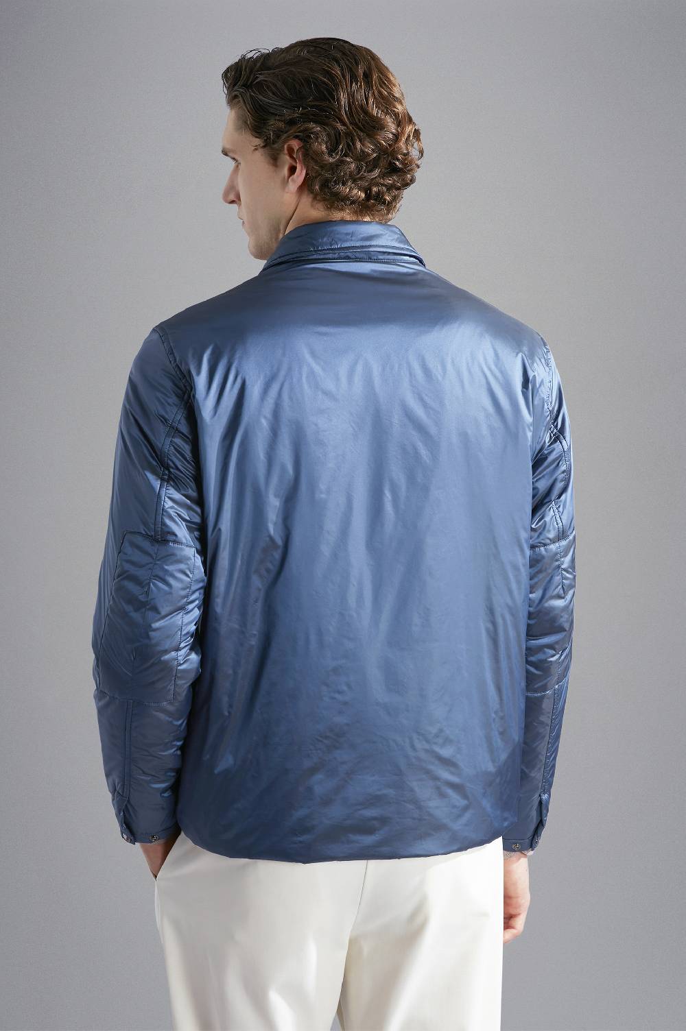 Paul & Shark Shacket in nylon cangiante Paul & Shark Saldi Di Fabbrica