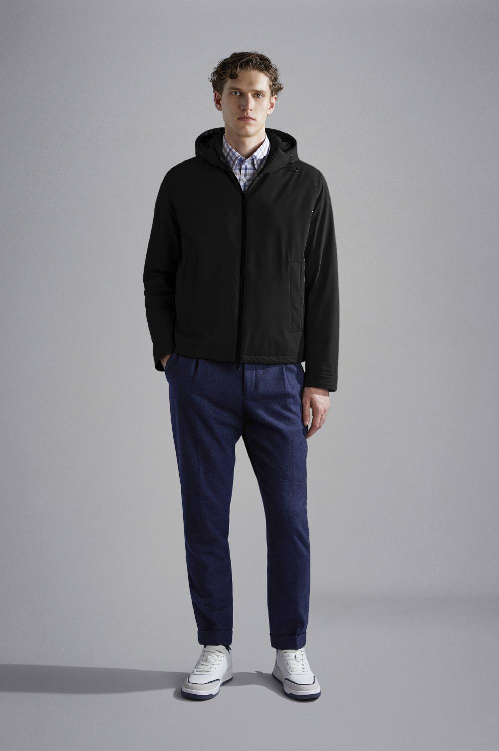 Paul & Shark Windbreaker in Typhoon Re-4X4 Stretch Paul & Shark Nuova