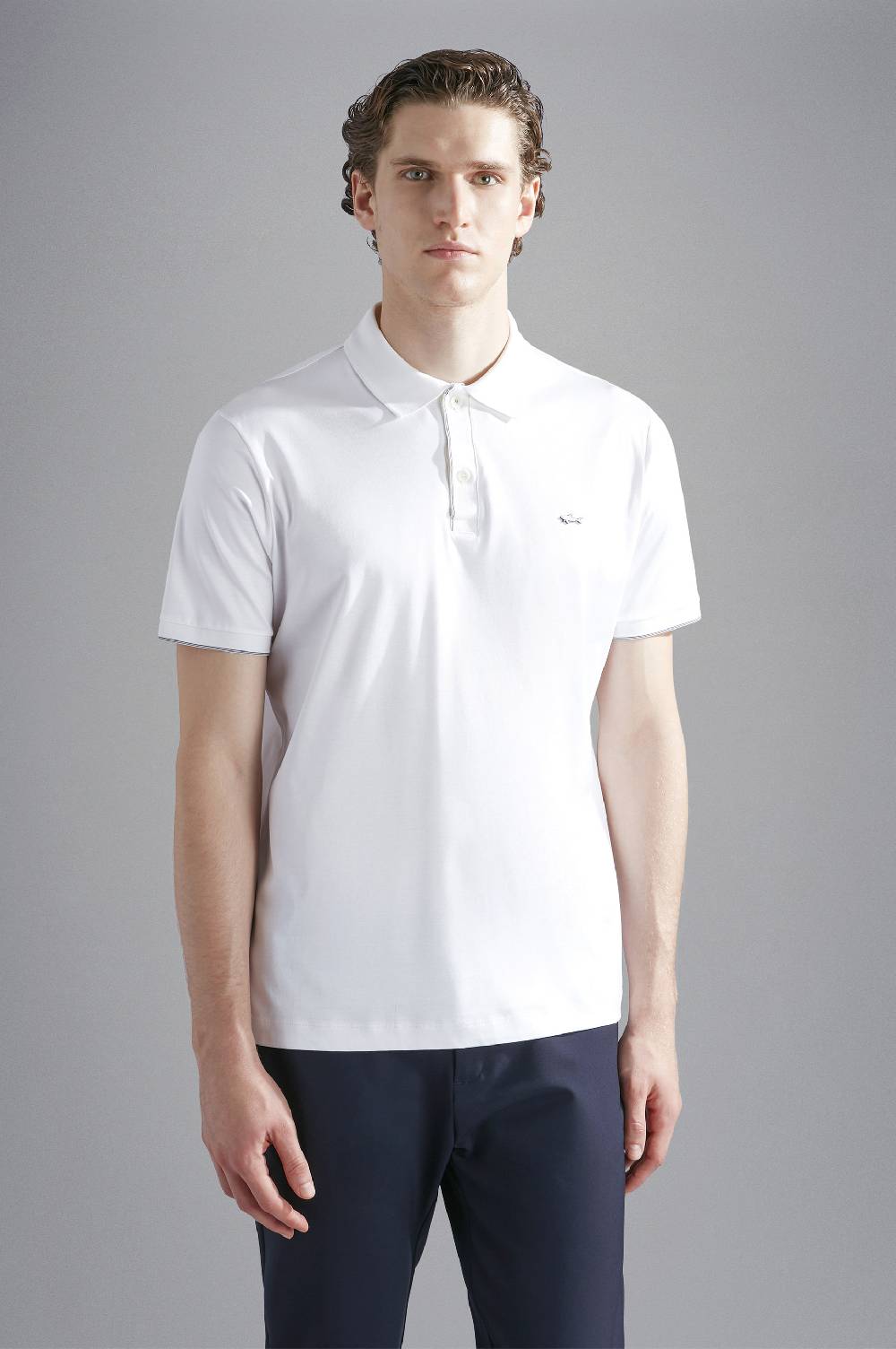 Paul & Shark Polo in cotone Aqua Interlock Paul & Shark Qualità Garantita
