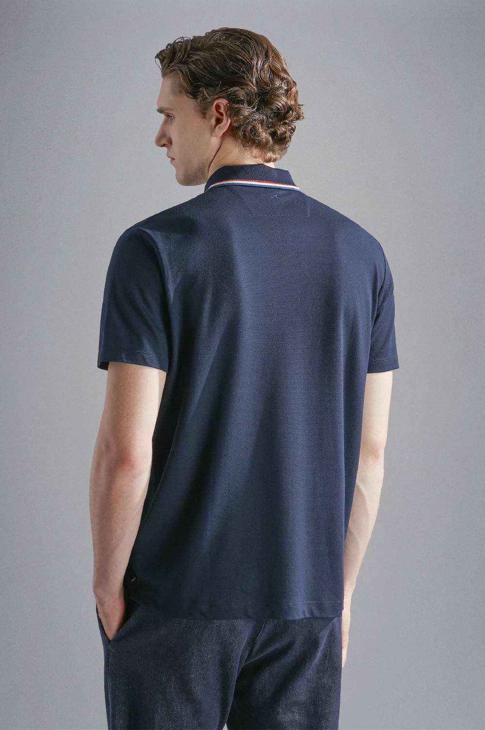 Paul & Shark Polo in cotone tencel piqué Paul & Shark Consegna Veloce