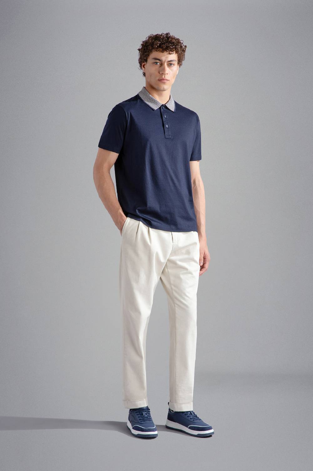 Paul & Shark Polo in cotone tencel Paul & Shark Promozione Limitata