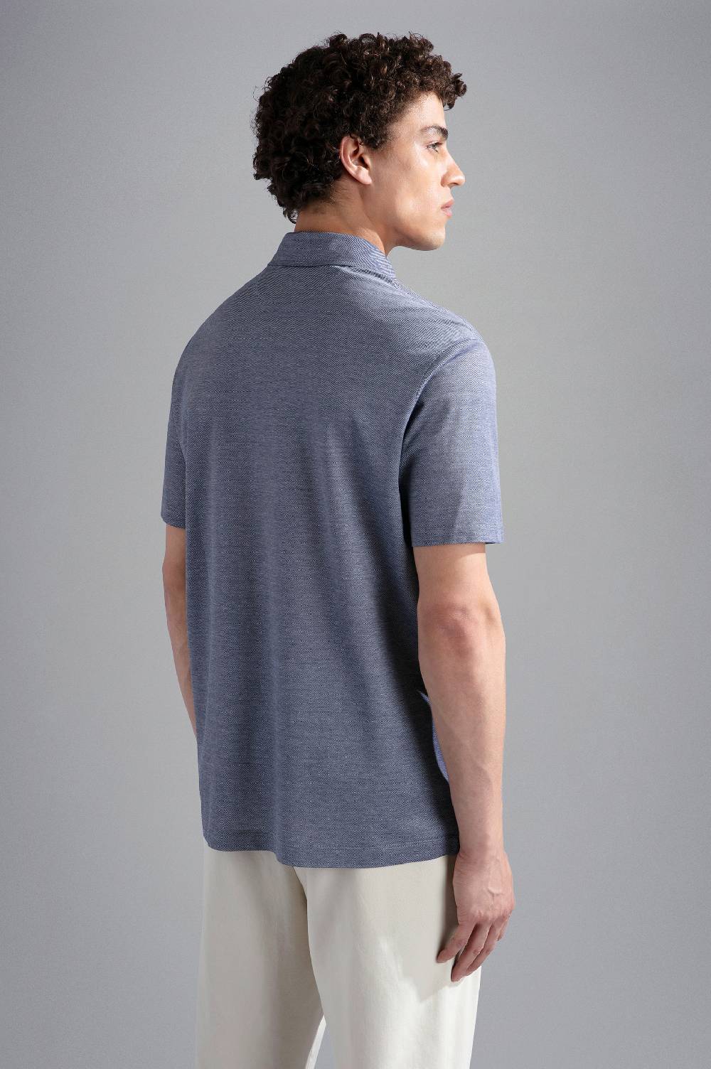 Paul & Shark Polo in cotone piqué con zip Paul & Shark Fino Al -60%