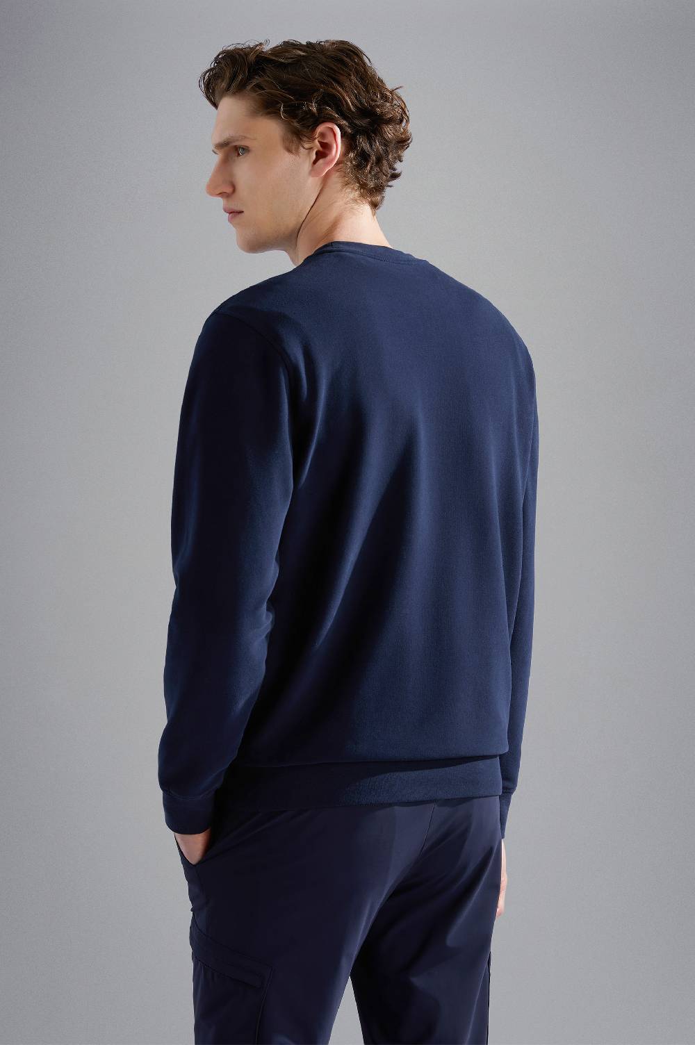 Paul & Shark Felpa in cotone con stampe Paul & Shark Affare Del Giorno