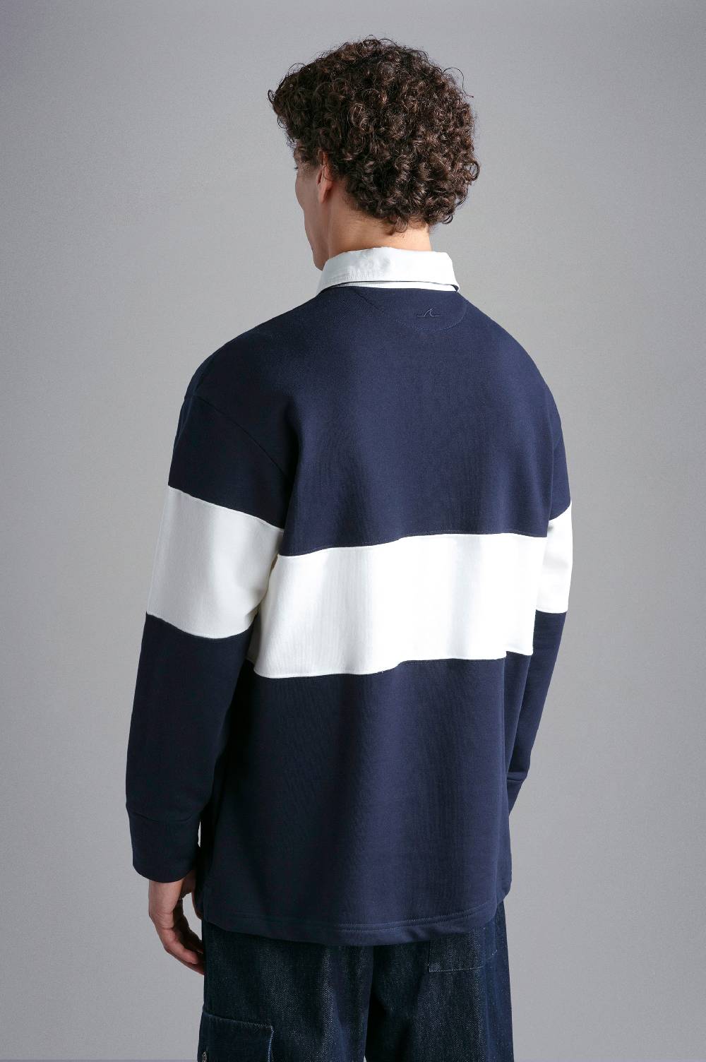 Paul & Shark Polo in cotone Winter Fleece con ricamo Paul & Shark Prezzo Ridotto