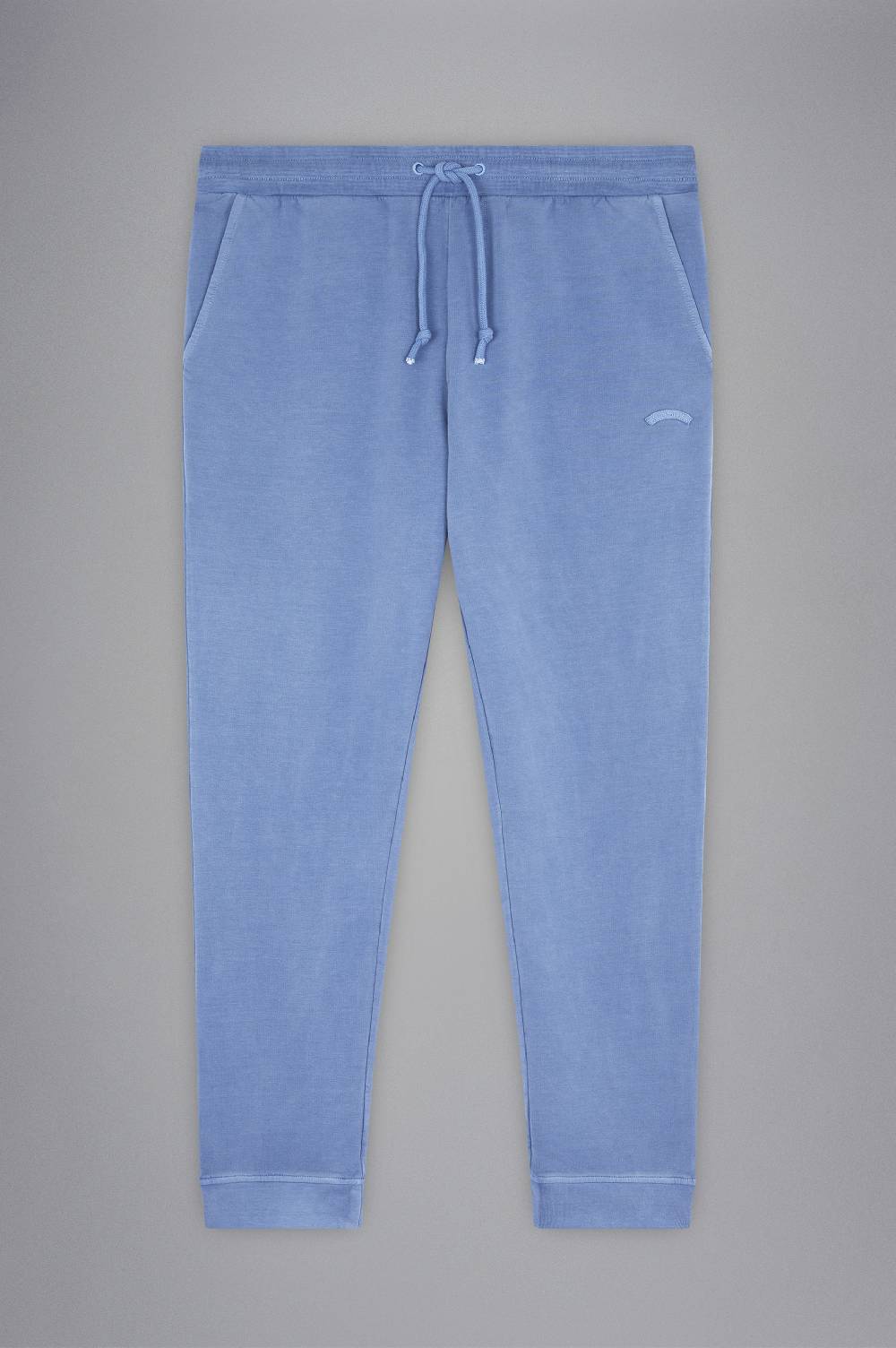 Paul & Shark Pantaloni sportivi in cotone stretch tinto capo Paul & Shark Presa