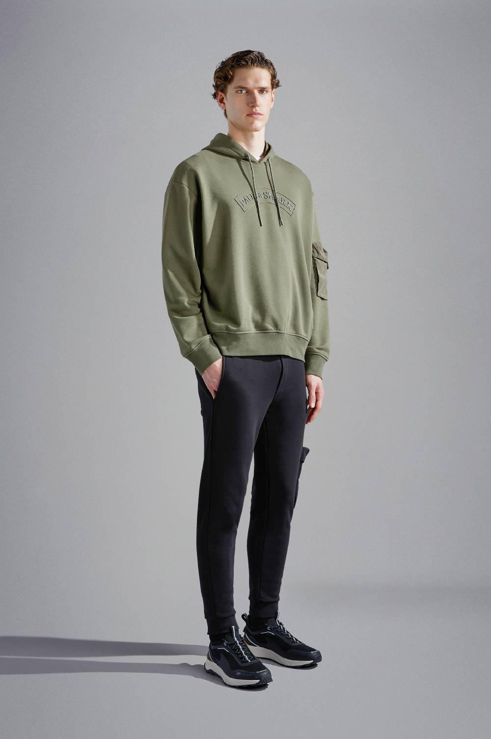 Paul & Shark Pantaloni sportivi in cotone Active Fleece Paul & Shark Vendita Calda