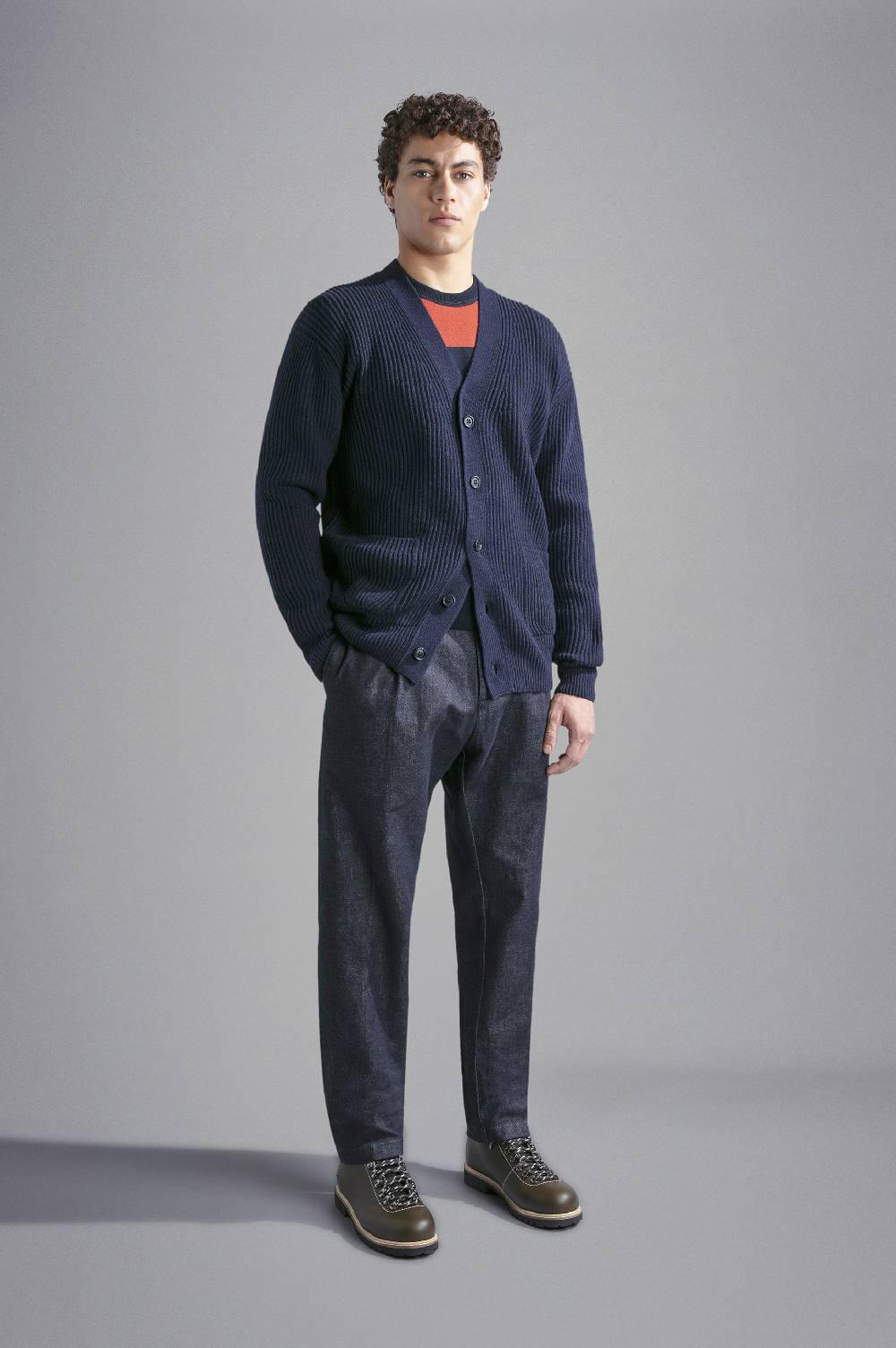 Paul & Shark Pantalone chino in denim stretch Paul & Shark Saldi Di Fabbrica