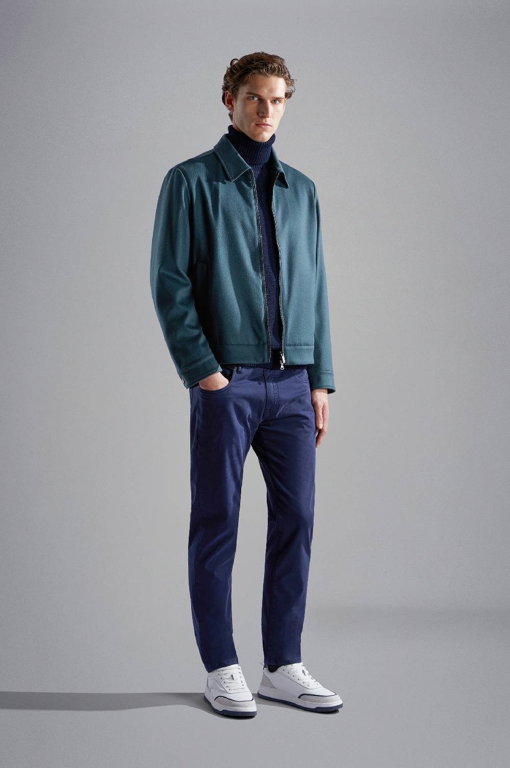 Paul & Shark Pantalone 5 tasche in cotone stretch Paul & Shark In Saldo