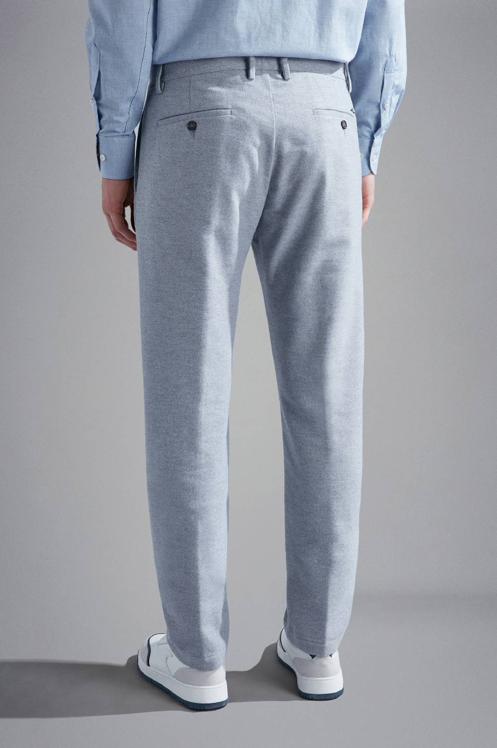 Paul & Shark Pantalone chino in Cotone e Cashmere Paul & Shark Moda