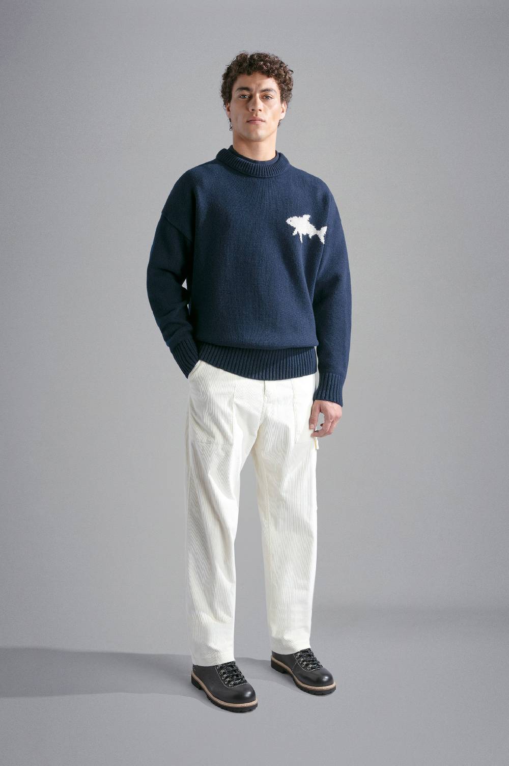 Paul & Shark Pantalone cargo in velluto Paul & Shark 2025