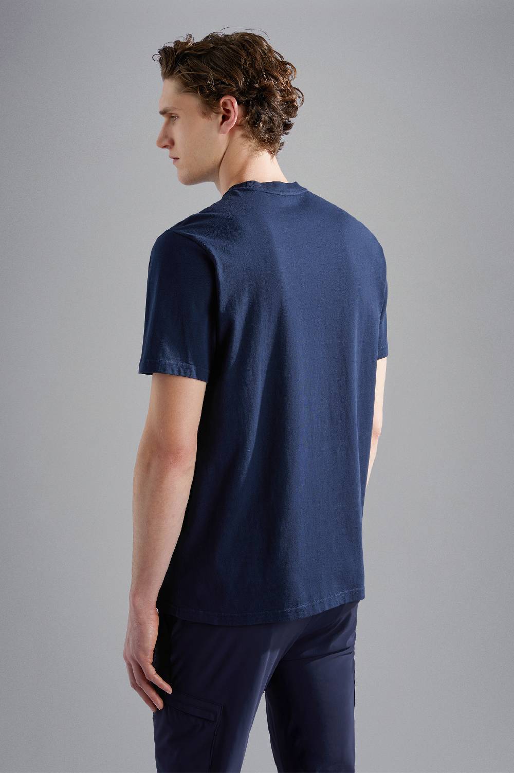 Paul & Shark T-shirt in cotone con ricamo Shark Paul & Shark Offerta