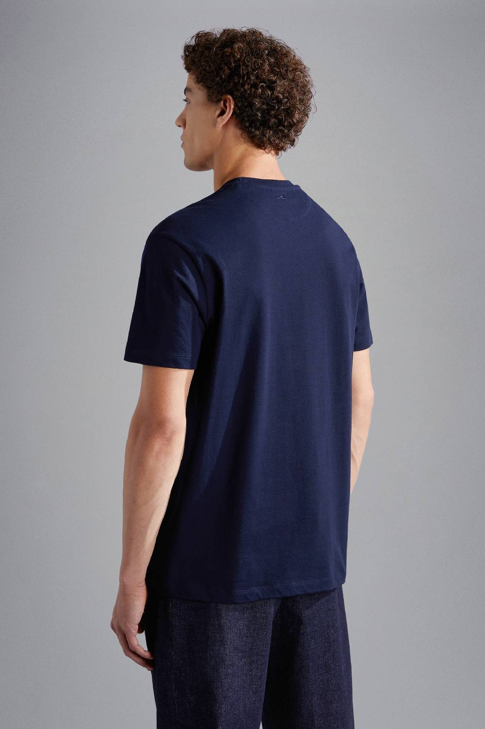 Paul & Shark T-shirt in cotone con ricamo logo Paul & Shark Saldi