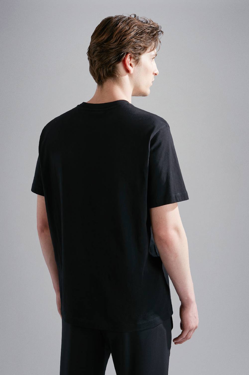 Paul & Shark T-shirt in cotone con stampa Paul & Shark Vendita Calda