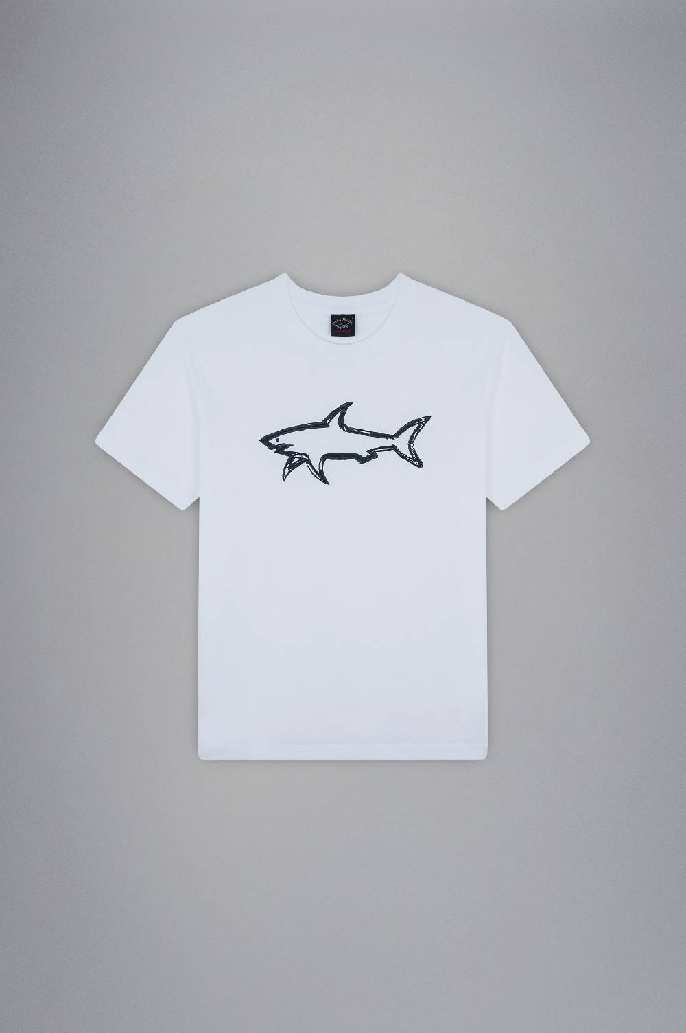 Paul & Shark T-shirt in cotone con stampa Paul & Shark Saldi Di Fabbrica