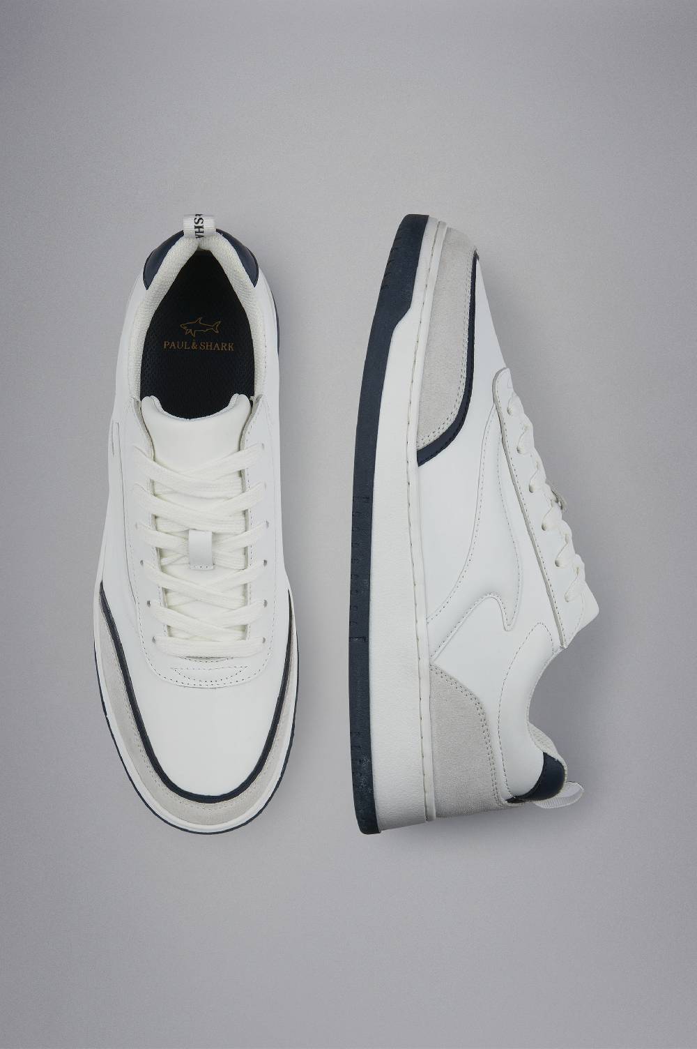 Paul & Shark Sneakers Club Fin in pelle Paul & Shark Negozi Online
