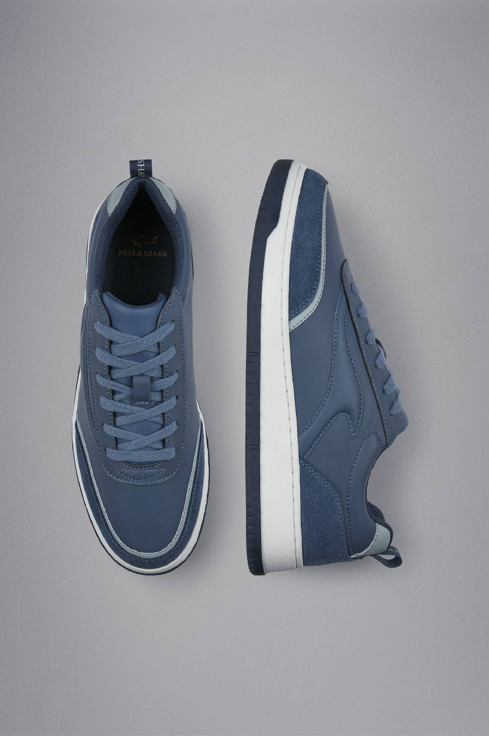 Paul & Shark Sneakers Club Fin in pelle Paul & Shark Consegna Veloce