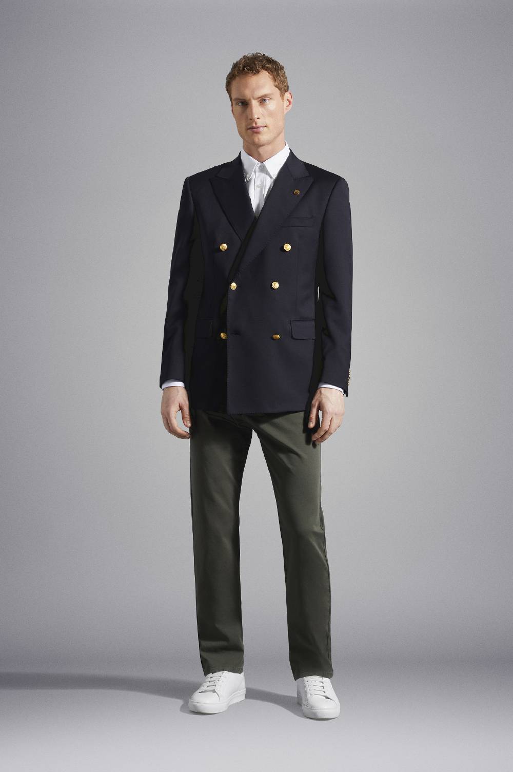 Paul & Shark Doppio petto in lana Navy Blazer Paul & Shark Vendite Flash