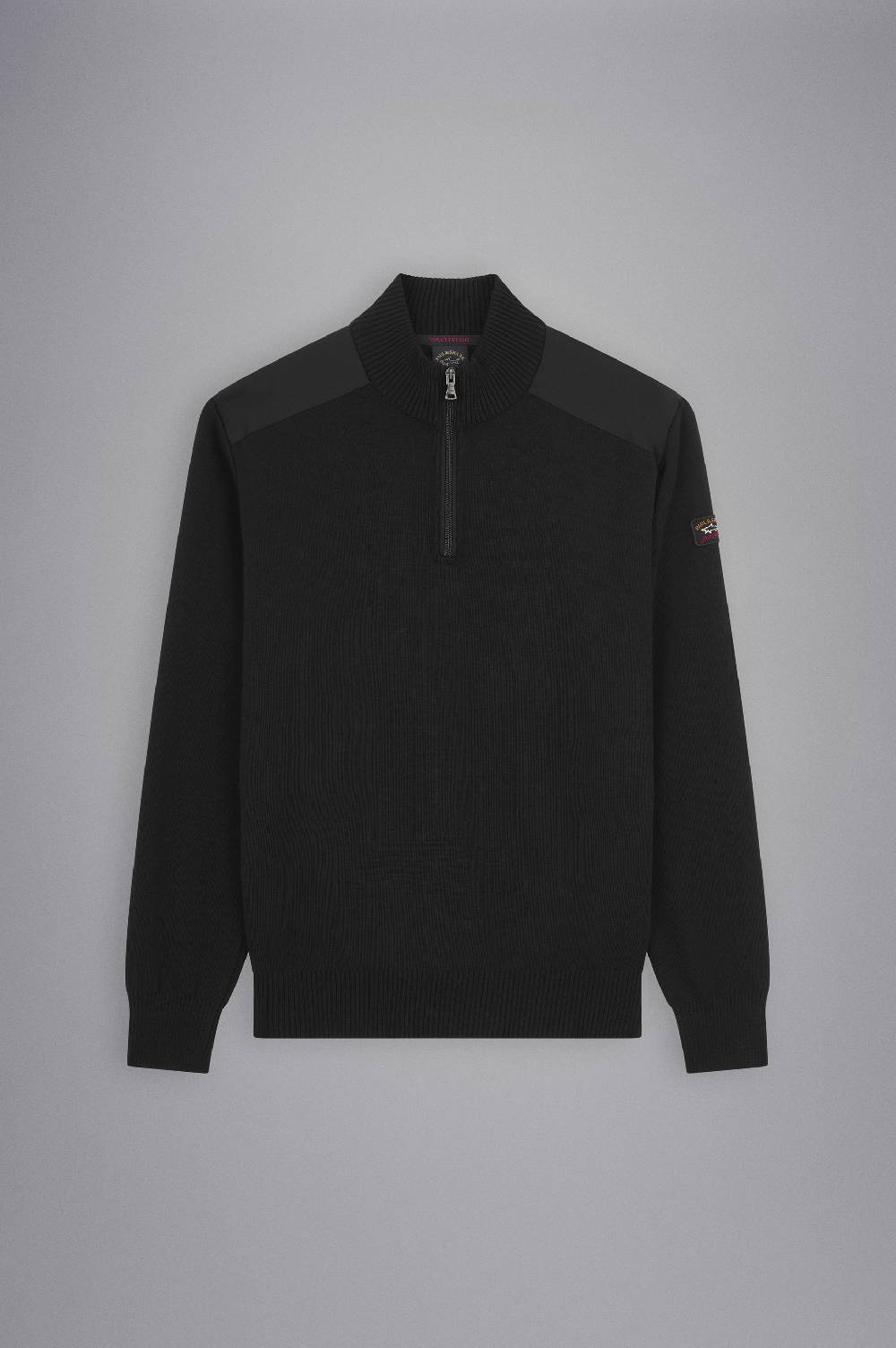 Paul & Shark Maglia in lana con zip e badge iconico Paul & Shark Negozi Online