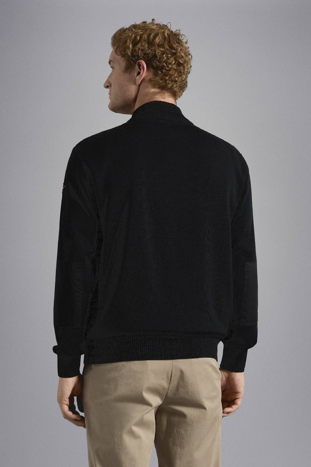 Paul & Shark Maglia in lana con zip e badge iconico Paul & Shark Negozi Online