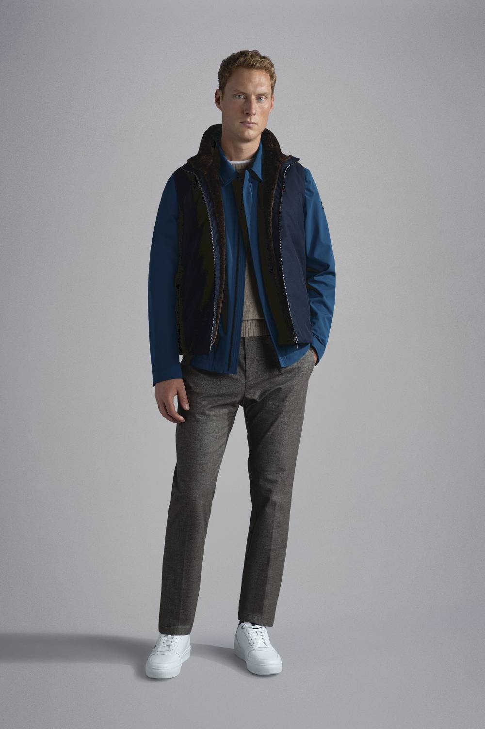 Paul & Shark Girocollo in Re-Wool Paul & Shark Promozione Limitata