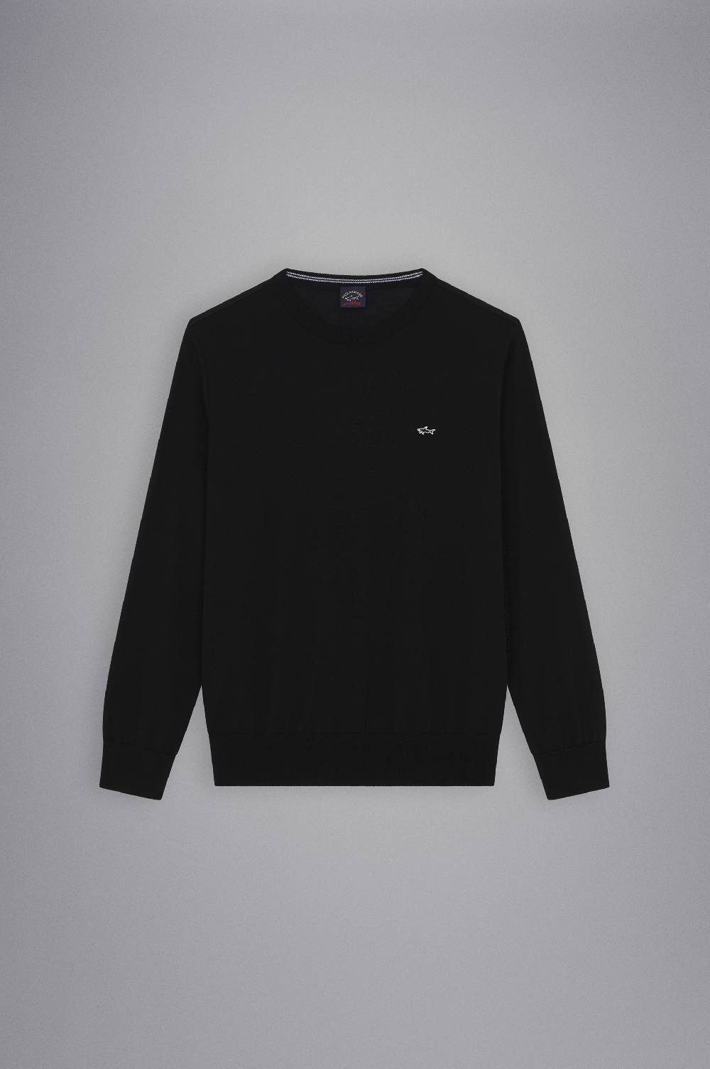 Paul & Shark Maglia in lana con Shark badge Paul & Shark Fino Al -60%