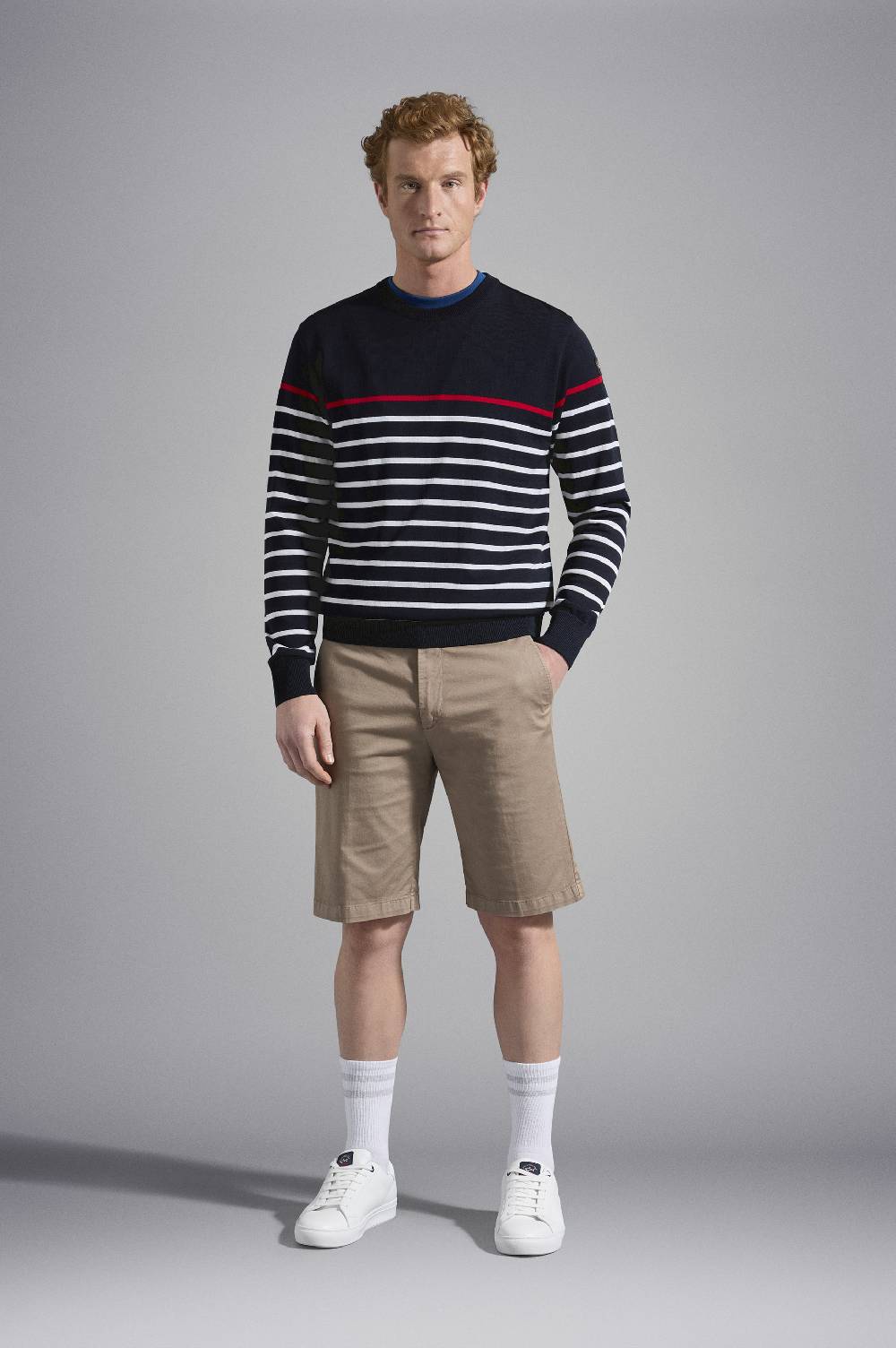 Paul & Shark T-Shirt in cotone con Logo ricamato Paul & Shark Online