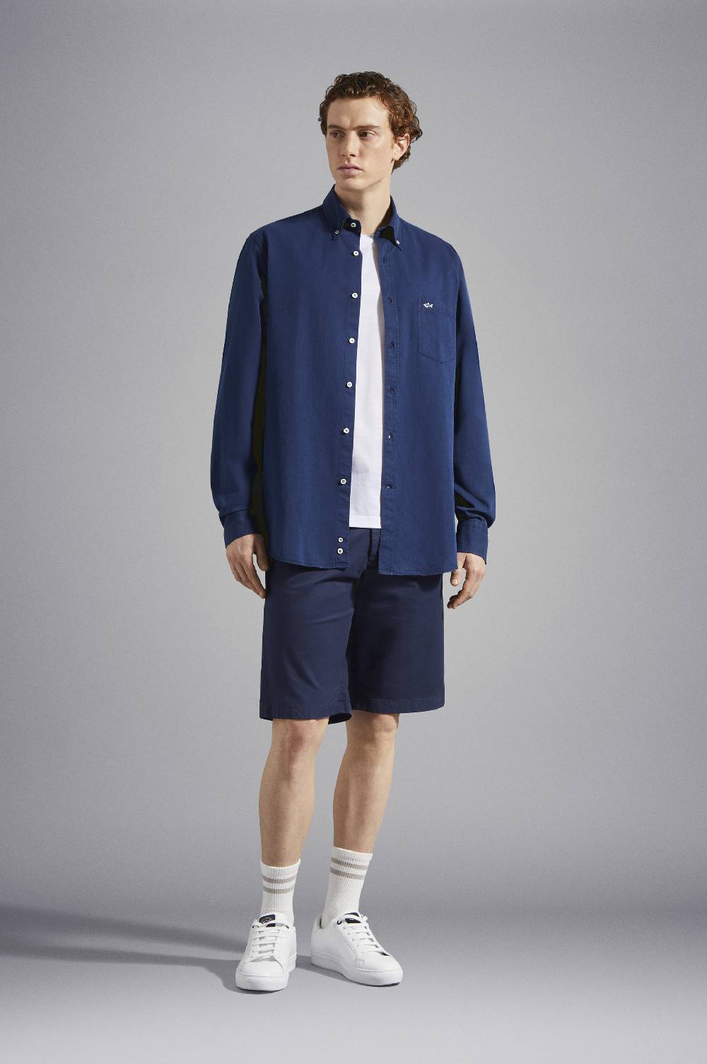 Paul & Shark T-Shirt in cotone con Logo ricamato Paul & Shark Hotsell