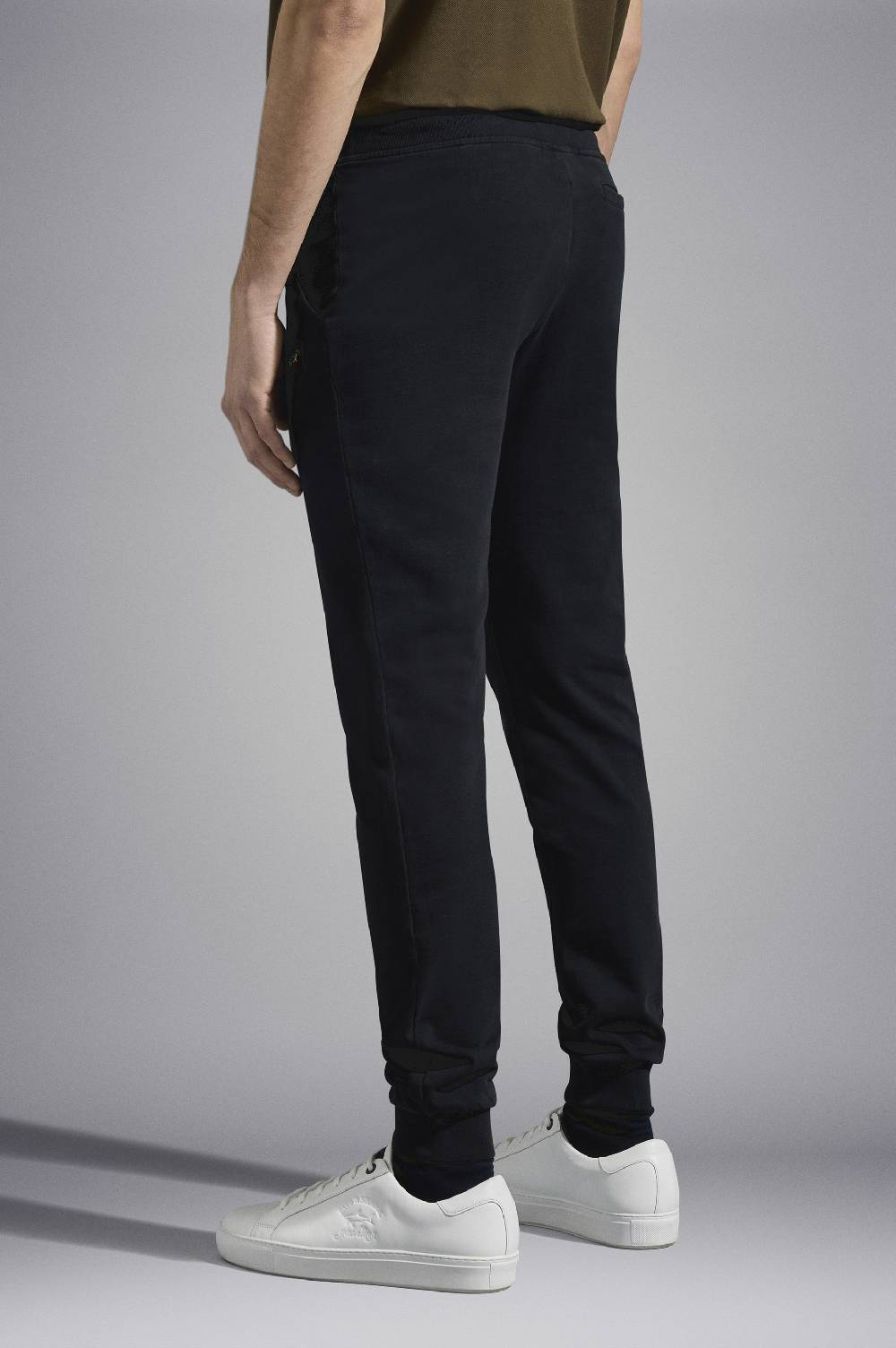 Paul & Shark Pantalone sportivo in cotone con badge iconico Paul & Shark Negozio