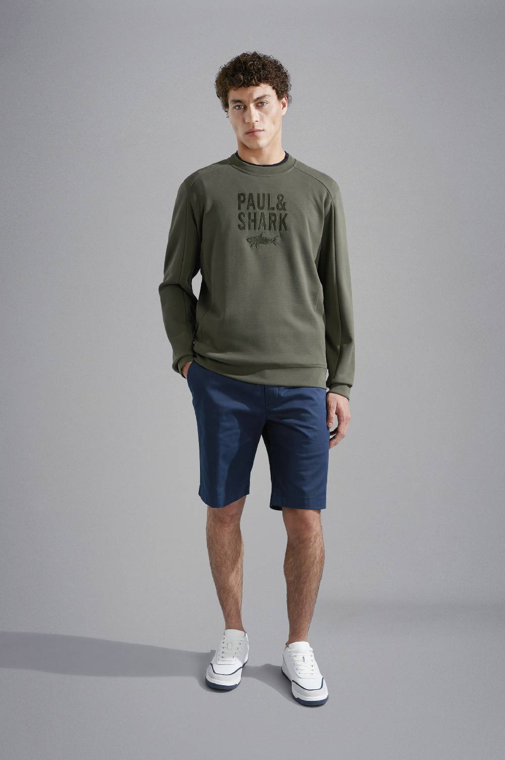 Paul & Shark Bermuda in cotone stretch Paul & Shark Consegna Veloce
