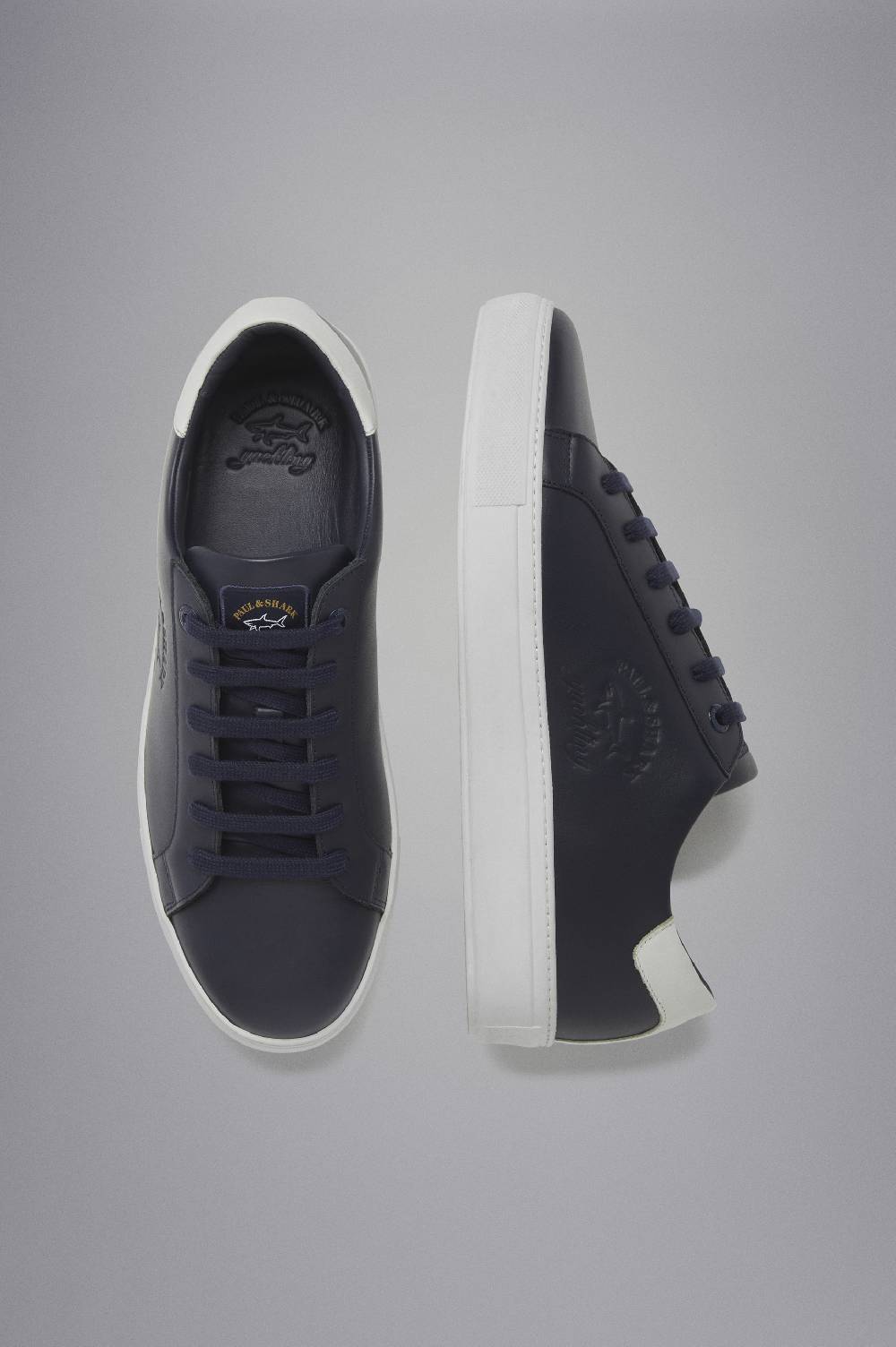 Paul & Shark Sneakers in pelle con Logo stampato Paul & Shark Hotsell
