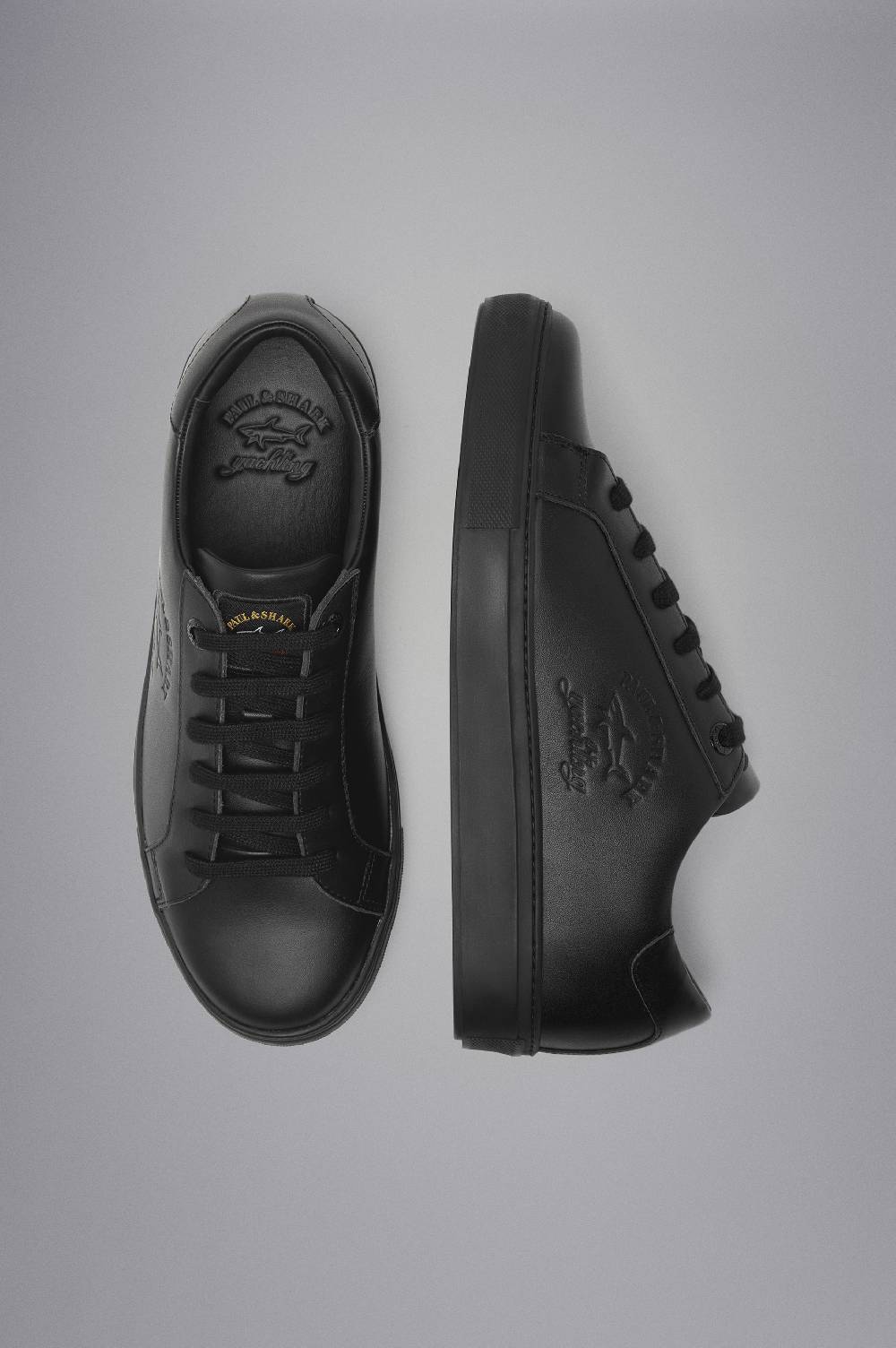 Paul & Shark Sneakers in pelle con Logo stampato Paul & Shark Vendita Economica