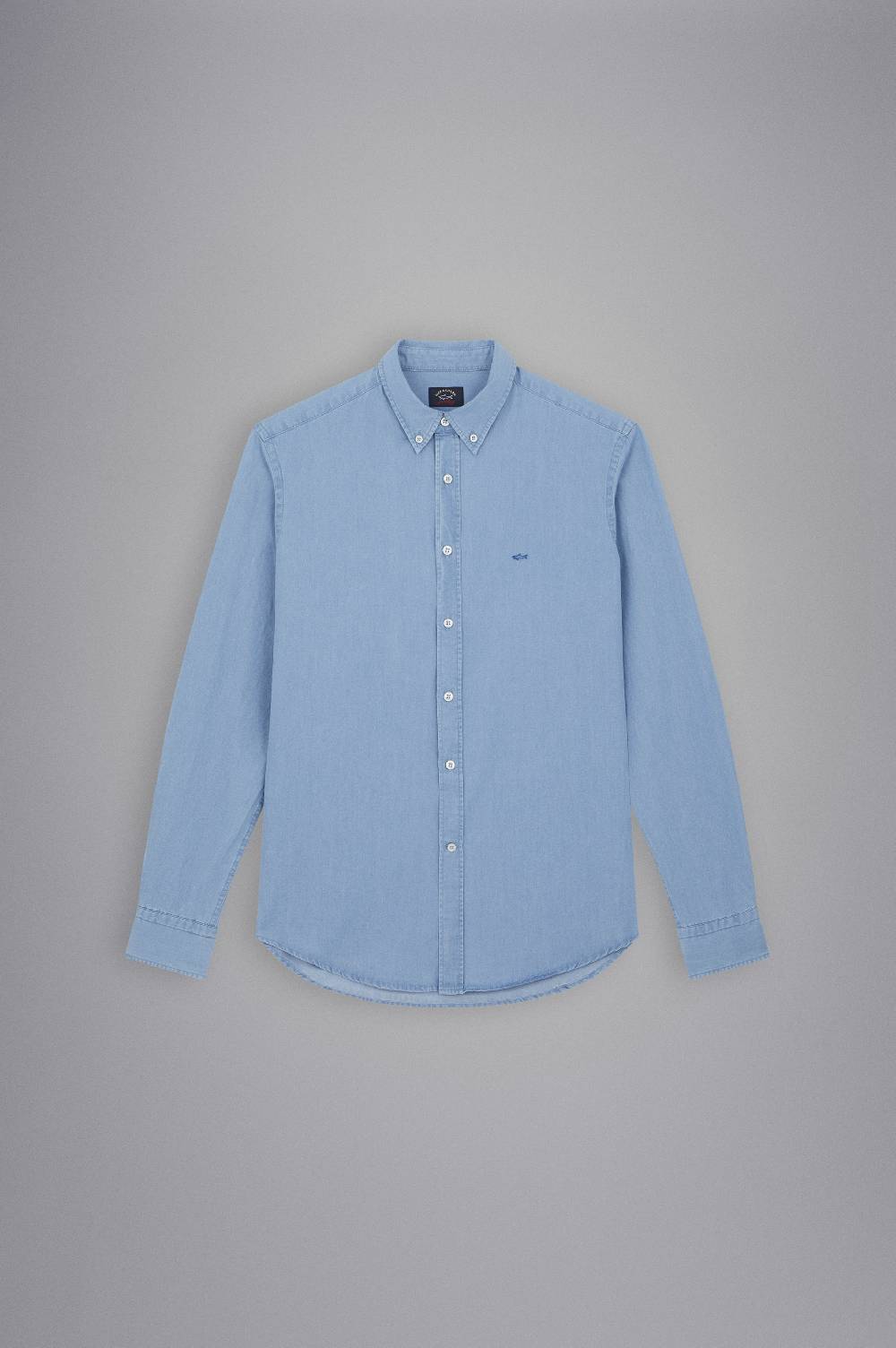 Paul & Shark Camicia in Denim di cotone Paul & Shark Vendita