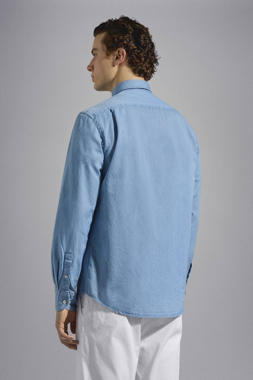 Paul & Shark Camicia in Denim di cotone Paul & Shark Vendita