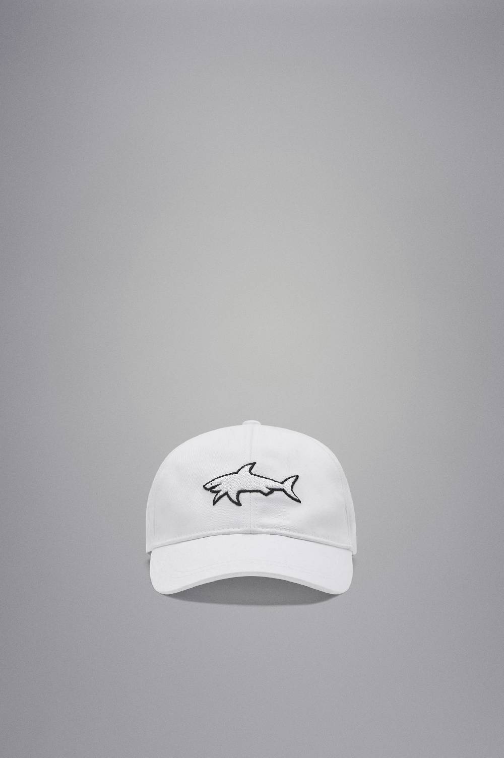 Paul & Shark Cappello da baseball in cotone con Shark ricamato 3D Paul & Shark Spedizione Gratuita
