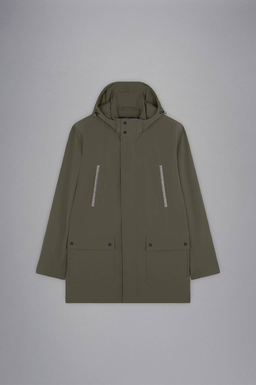 Paul & Shark Carcoat in Typhoon Re-4X4 Stretch Paul & Shark Outlet