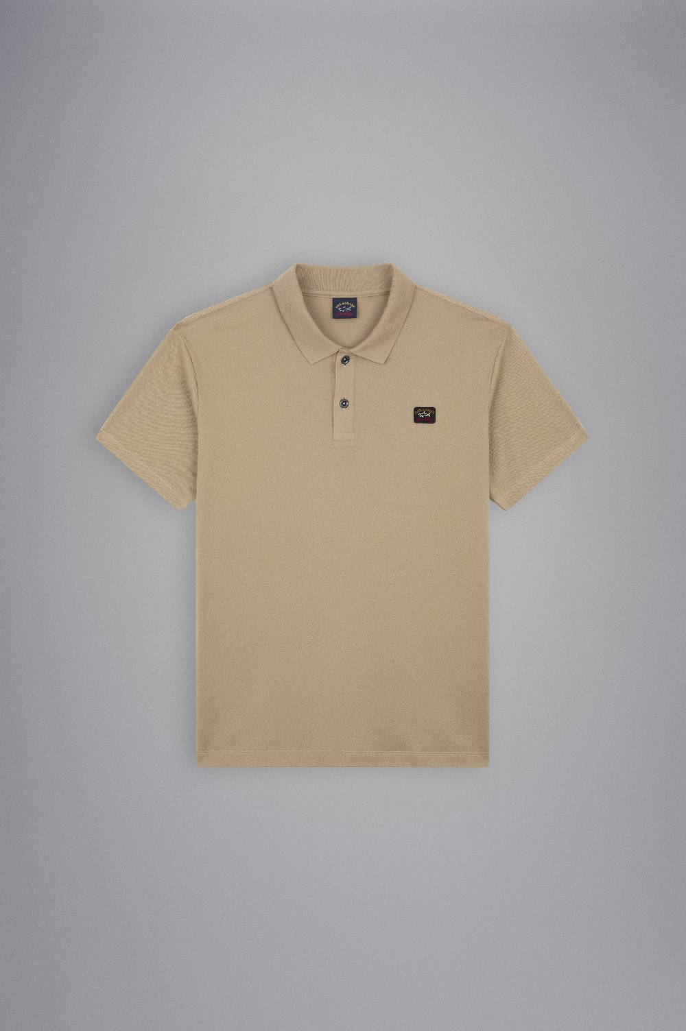 Paul & Shark Polo in cotone piqué con badge iconico Paul & Shark Negozio