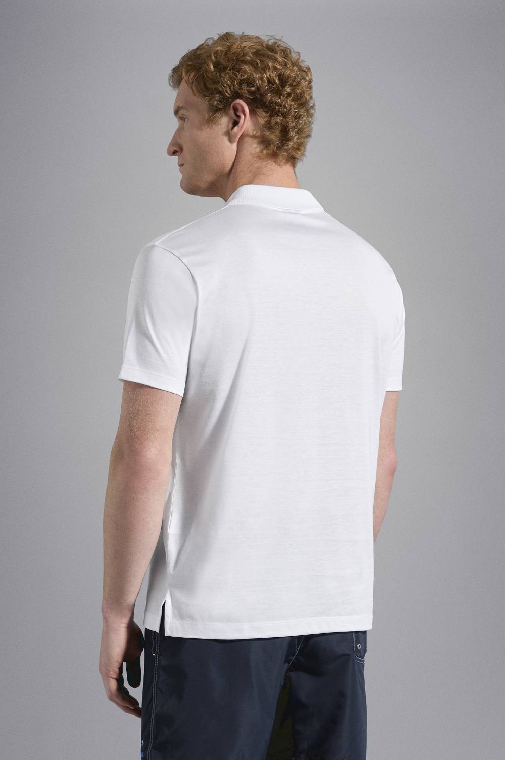 Paul & Shark Polo in jersey di cotone con Logo ricamato Paul & Shark In Saldo