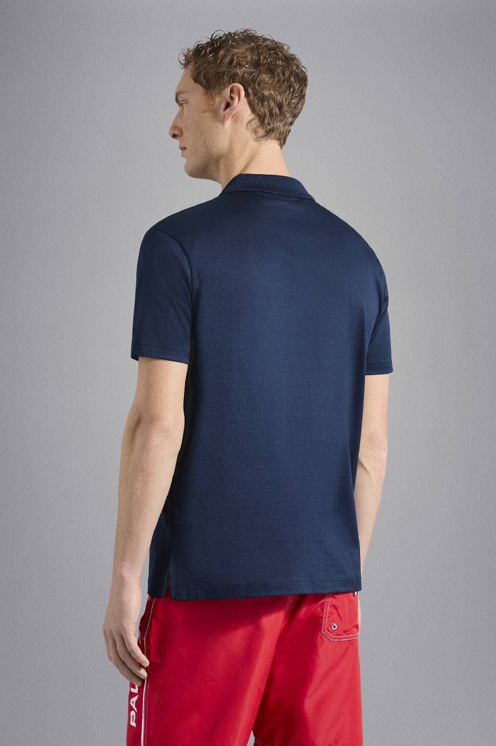 Paul & Shark Polo in jersey di cotone con Logo ricamato Paul & Shark 2025