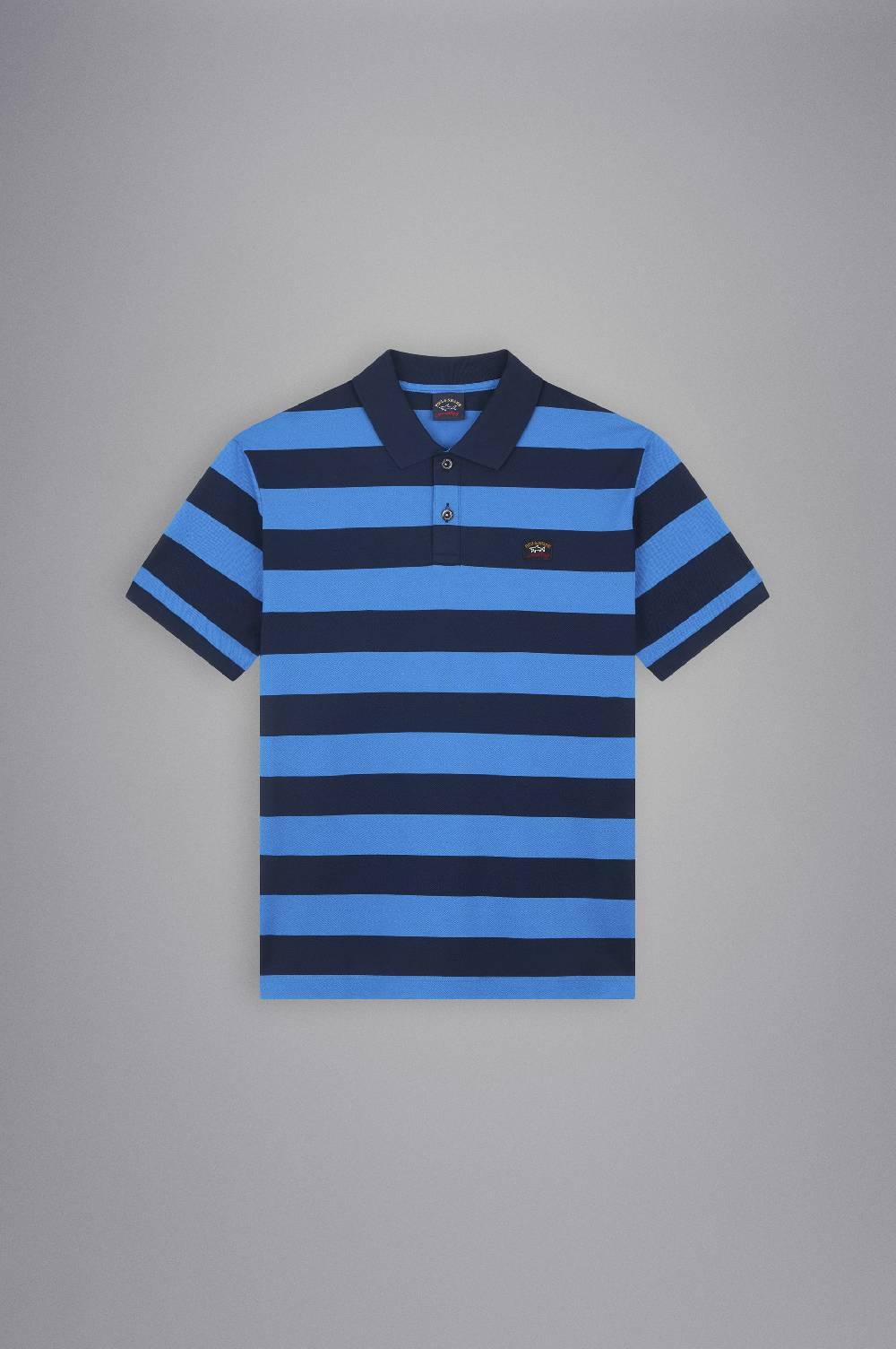 Paul & Shark Polo in cotone piqué con badge iconico Paul & Shark Nuovo