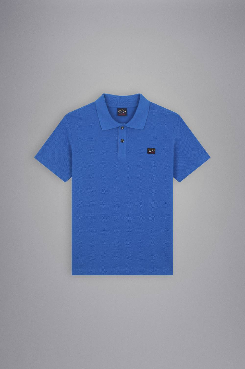Paul & Shark Polo in cotone piqué con badge iconico Paul & Shark Promozione