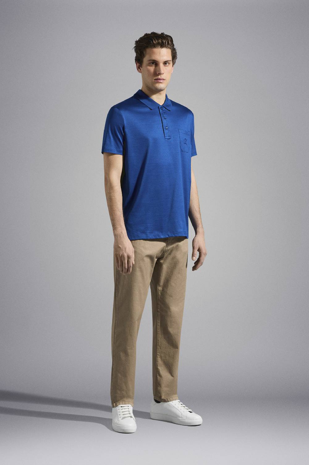 Paul & Shark Polo in jersey di cotone con Logo ricamato Paul & Shark Pezzi Unici