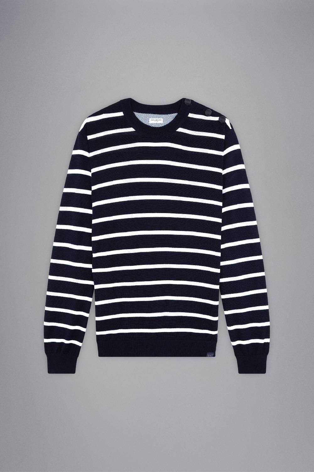 Paul & Shark Maglia in Summer Wool con motivo a righe Paul & Shark Consegna Veloce