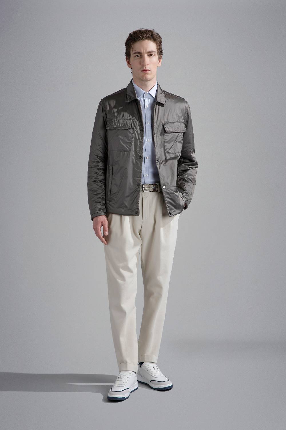 Paul & Shark Camicia in twill di cotone Paul & Shark In Linea