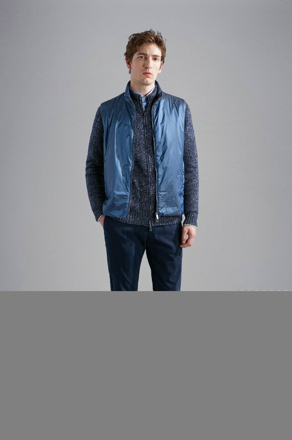 Paul & Shark Gilet in nylon cangiante Paul & Shark Spedizione Gratuita