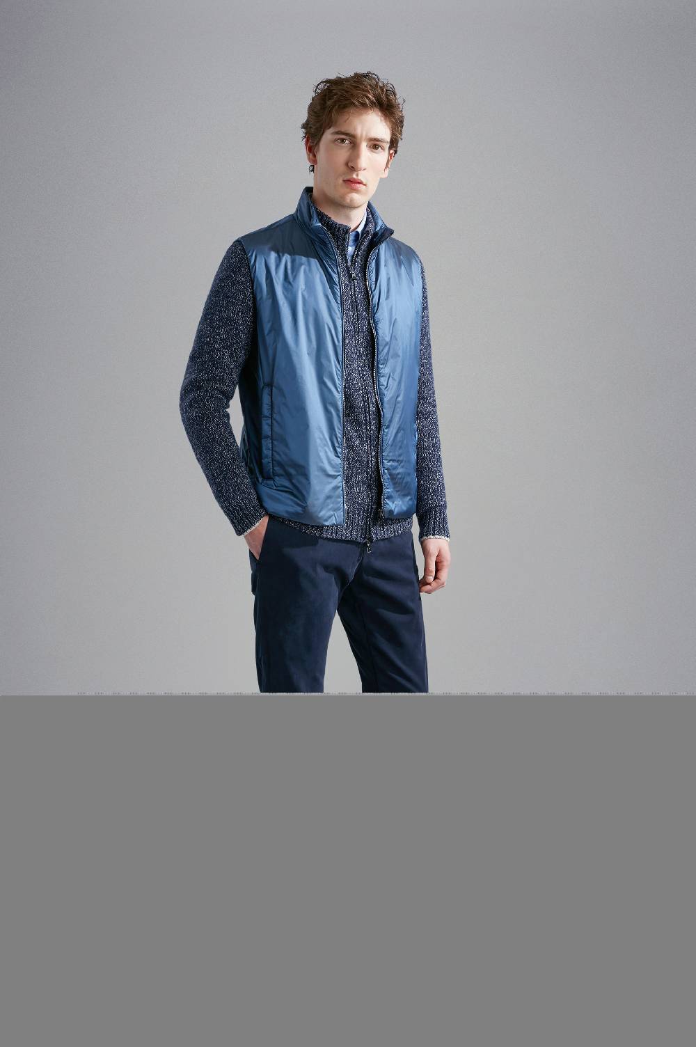 Paul & Shark Maglia in lana e cashmere melange Paul & Shark Pezzi Unici