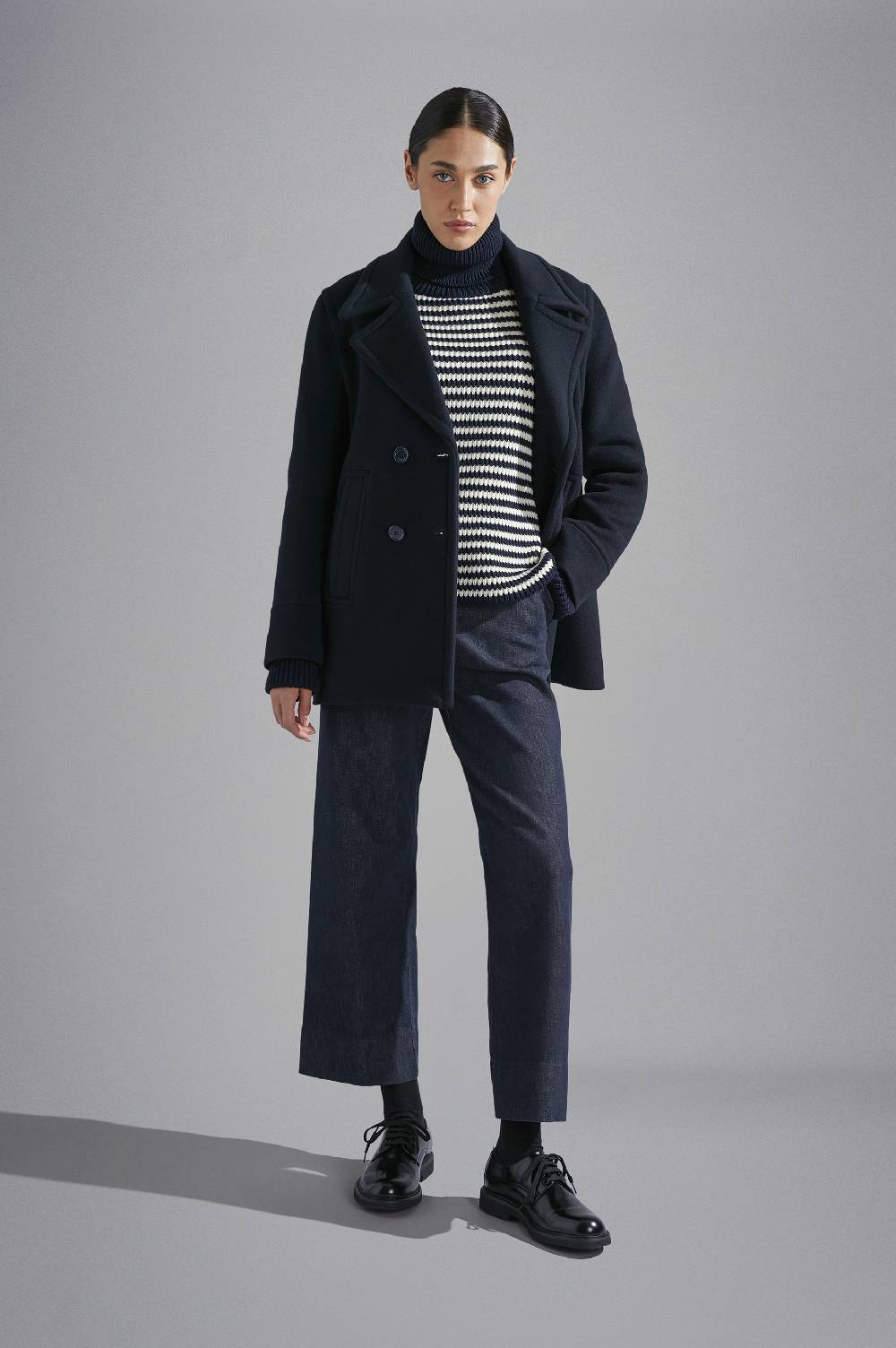 Paul & Shark Peacoat in Re-Wool Paul & Shark Offerta