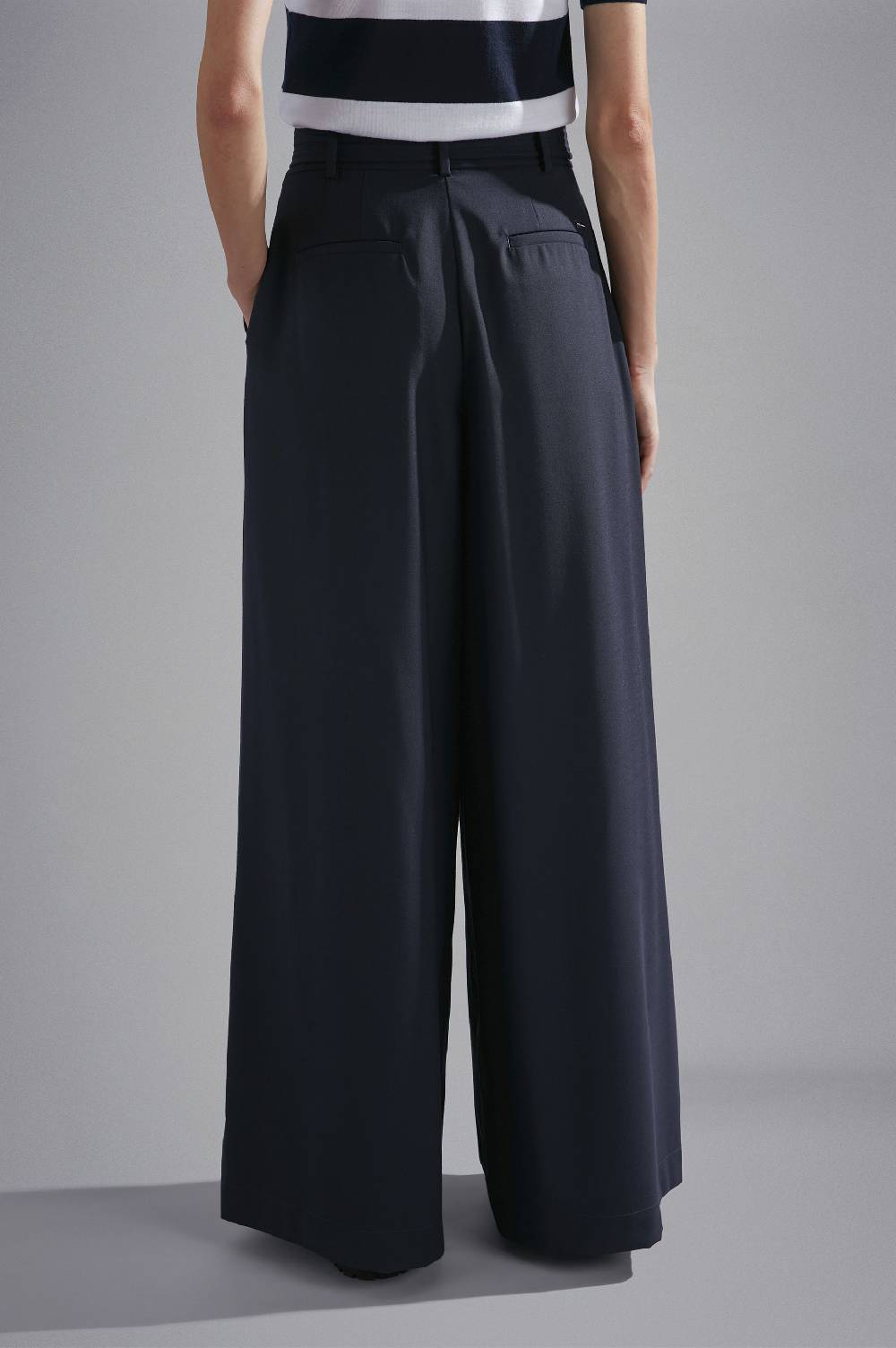 Paul & Shark Pantalone lana tecnica Stretch con cintura Paul & Shark Vendita Calda