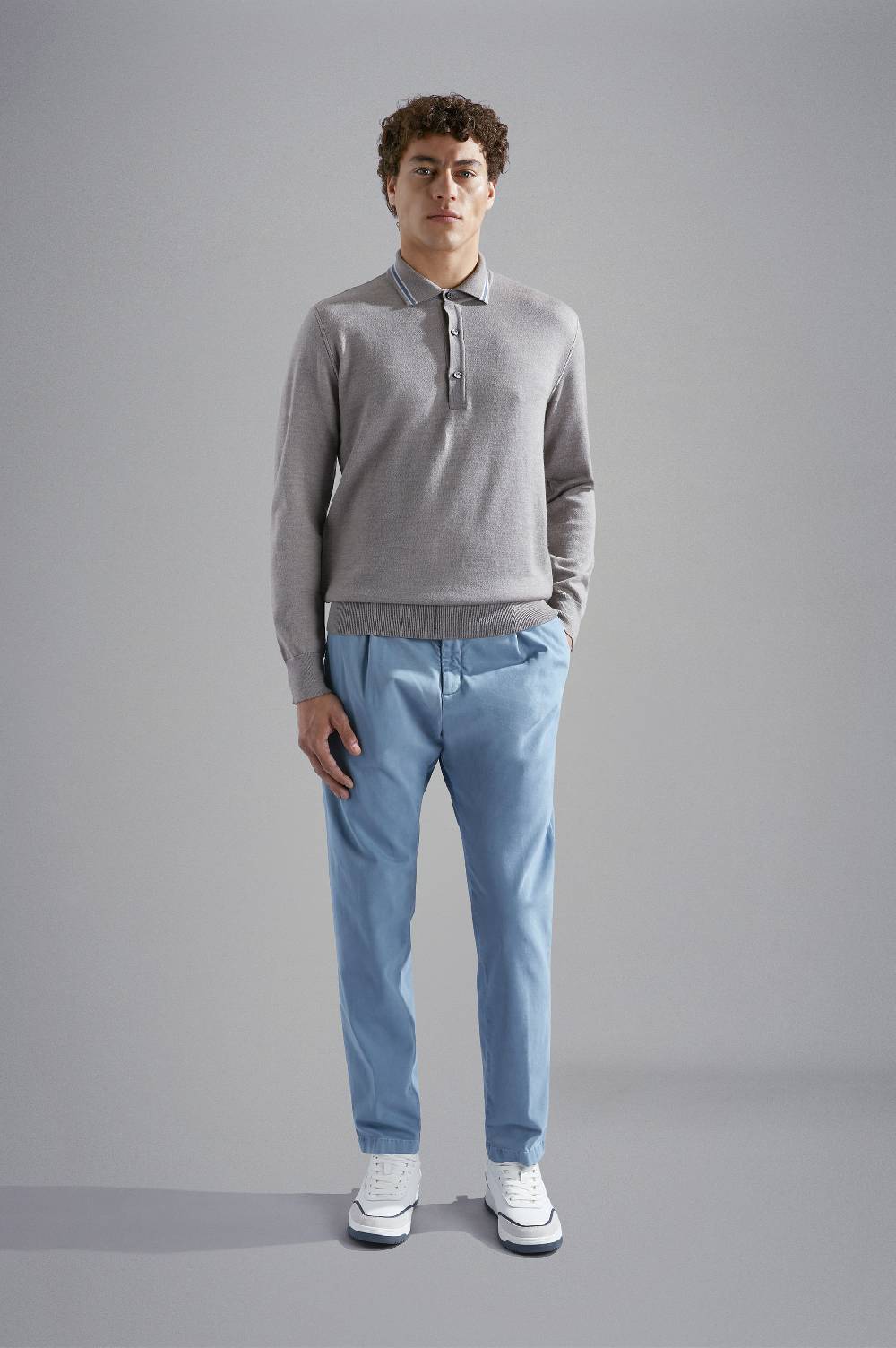 Paul & Shark Pantalone con coulisse in Soft Touch Twill Paul & Shark Vendita Economica